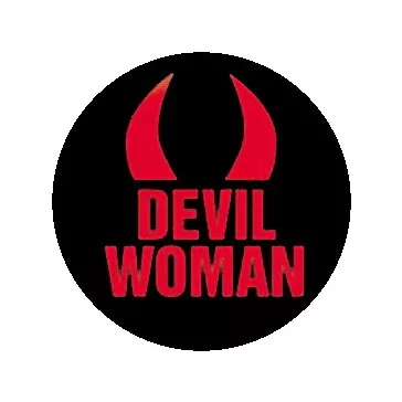 DEVIL WOMAN (jelvény, 2,5 cm)
