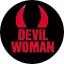 DEVIL WOMAN (jelvény, 2,5 cm)