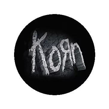 KORN: Stone Logo (jelvény, 2,5 cm)