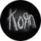 KORN: Stone Logo (jelvény, 2,5 cm)
