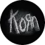 KORN: Stone Logo (jelvény, 2,5 cm)