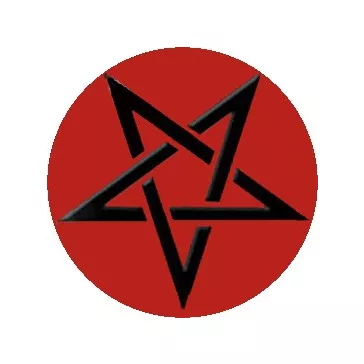PENTAGRAM (jelvény, 2,5 cm)