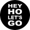 RAMONES: Hey Ho (jelvény, 2,5 cm)