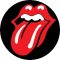 ROLLING STONES: Lips (jelvény, 2,5 cm)