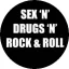 SEX 'N' DRUGS (jelvény, 2,5 cm)