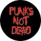 PUNKS NOT DEAD (jelvény, 2,5 cm)