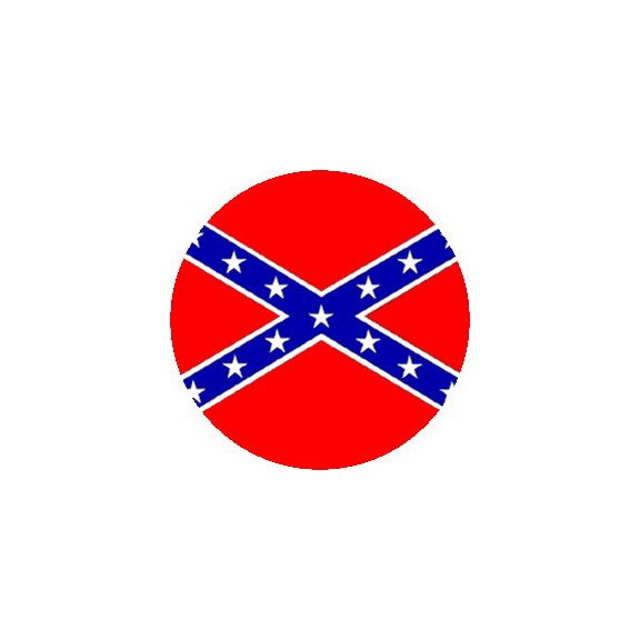 DÉLI ZÁSZLÓ (Confederate Flag) (jelvény, 2,5 cm) DÉLI ZÁSZLÓ (Confederate Flag) (jelvény, 2,5 cm)