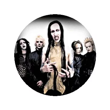 MARILYN MANSON: Group (jelvény, 2,5 cm)