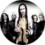 MARILYN MANSON: Group (jelvény, 2,5 cm)