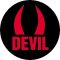 DEVIL (jelvény, 2,5 cm)