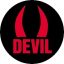 DEVIL (jelvény, 2,5 cm)