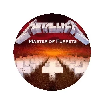 METALLICA: Master Of Puppets (jelvény, 2,5 cm)