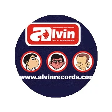 ALVIN ÉS A MÓKUSOK: Cimke (jelvény, 2,5 cm)