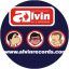ALVIN ÉS A MÓKUSOK: Cimke (jelvény, 2,5 cm)