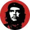 CHE GUEVARA (jelvény, 2,5 cm)