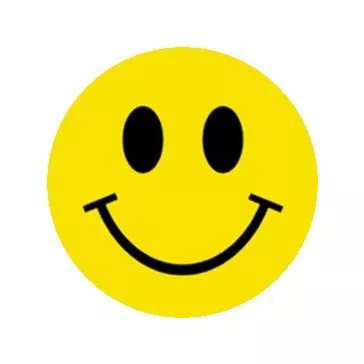 SMILEY (jelvény, 2,5 cm)