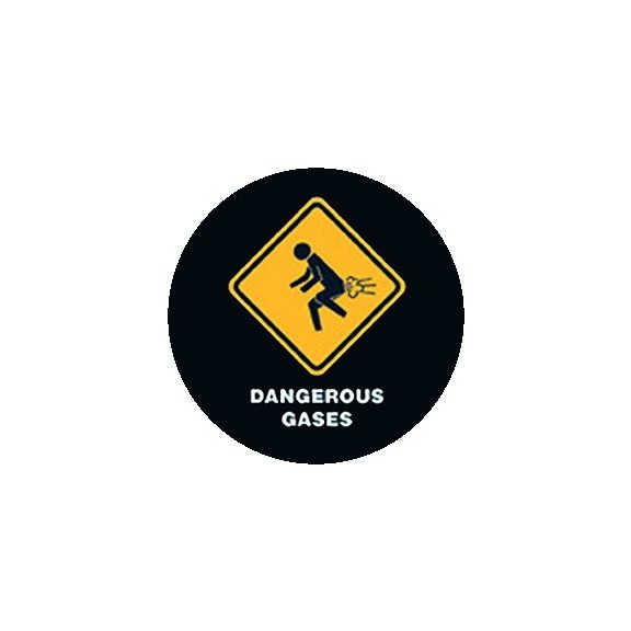 DANGEROUS GASES (jelvény, 2,5 cm) DANGEROUS GASES (jelvény, 2,5 cm)