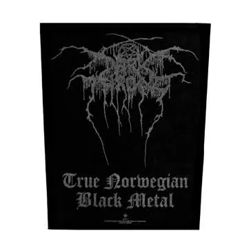 DARKTHRONE: True Norwegian (hátfelvarró / backpatch)
