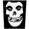 MISFITS: Skull (hátfelvarró / backpatch)