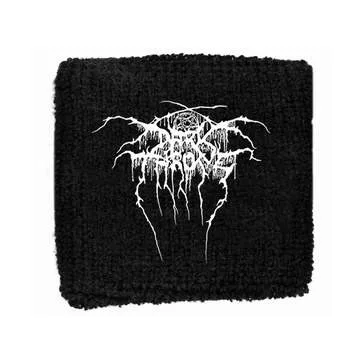 DARKTHRONE: Logo (frottír csuklószorító)