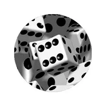 DOBÓKOCKA (jelvény, 2,5 cm)