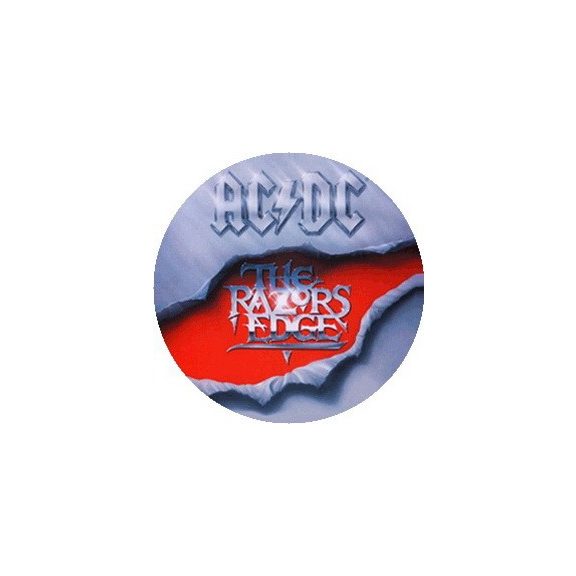 AC/DC: Razor's Edge (jelvény, 2,5 cm) AC/DC: Razor's Edge (jelvény, 2,5 cm)