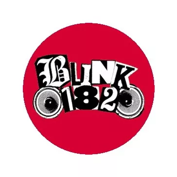 BLINK 182: Speaker Logo (jelvény, 2,5 cm)