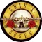 GUNS N' ROSES: Bullet (jelvény, 2,5 cm)