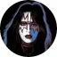 KISS: Ace Frehley (jelvény, 2,5 cm)