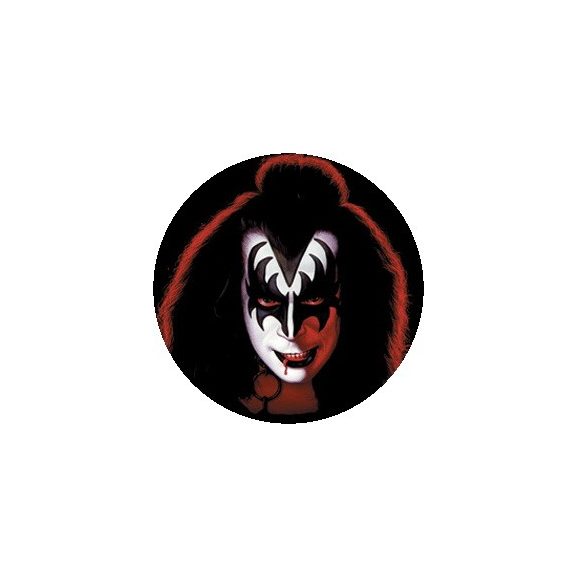 KISS: Gene Simmons (jelvény, 2,5 cm) KISS: Gene Simmons (jelvény, 2,5 cm)