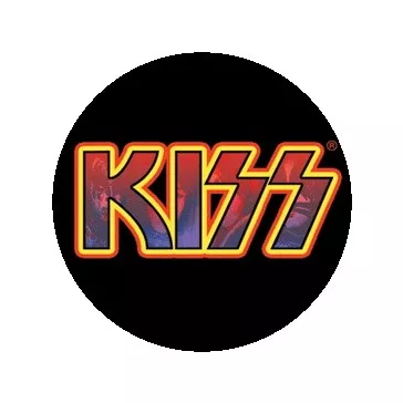 KISS: Logo (jelvény, 2,5 cm)