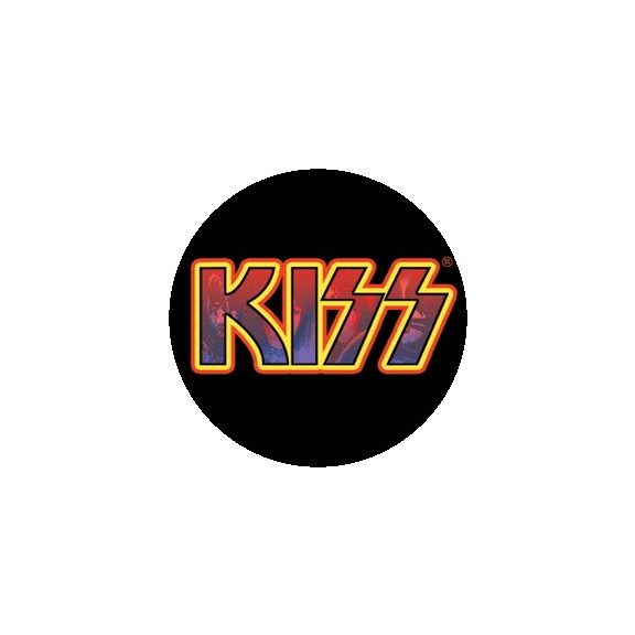KISS: Logo (jelvény, 2,5 cm) KISS: Logo (jelvény, 2,5 cm)