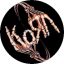 KORN: Signs (jelvény, 2,5 cm)