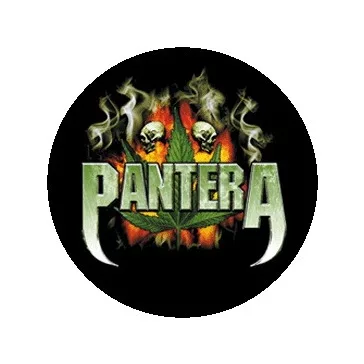 PANTERA: Leaf (jelvény, 2,5 cm)