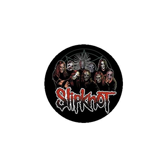 SLIPKNOT: Group (jelvény, 2,5 cm) SLIPKNOT: Group (jelvény, 2,5 cm)