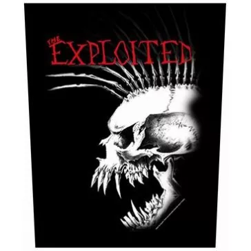 EXPLOITED: Bastard Skull (hátfelvarró / backpatch)
