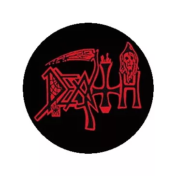 DEATH: Logo (jelvény, 2,5 cm)