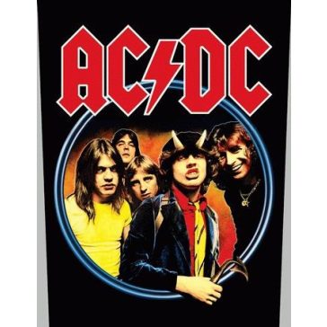 AC/DC: Highway To Hell (hátfelvarró / backpatch)
