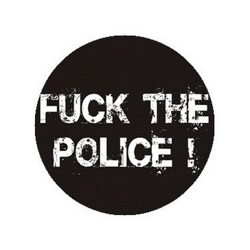 FUCK THE POLICE (jelvény, 2,5 cm)