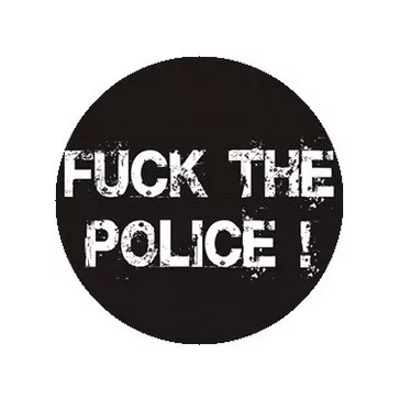 FUCK THE POLICE (jelvény, 2,5 cm)