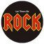 ROCK (jelvény, 2,5 cm)