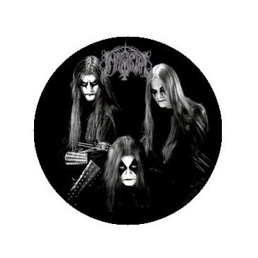 IMMORTAL: Band (jelvény, 2,5 cm)