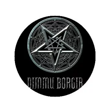 DIMMU BORGIR: Logo (jelvény, 2,5 cm)