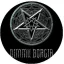 DIMMU BORGIR: Logo (jelvény, 2,5 cm)