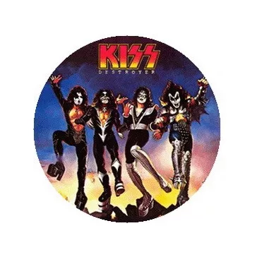 KISS: Destroyer (jelvény, 2,5 cm)
