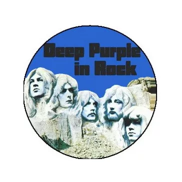 DEEP PURPLE: In Rock (jelvény, 2,5 cm)
