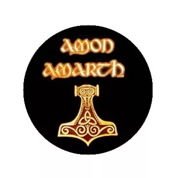 AMON AMARTH: Logo (jelvény, 2,5 cm)