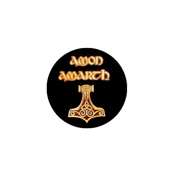 AMON AMARTH: Logo (jelvény, 2,5 cm) AMON AMARTH: Logo (jelvény, 2,5 cm)