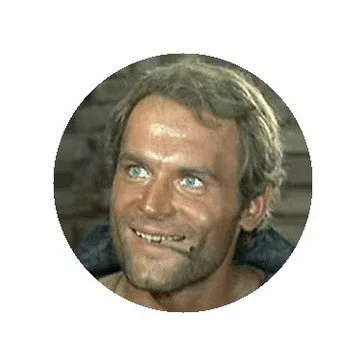TERENCE HILL: Vigyor (jelvény, 2,5 cm)