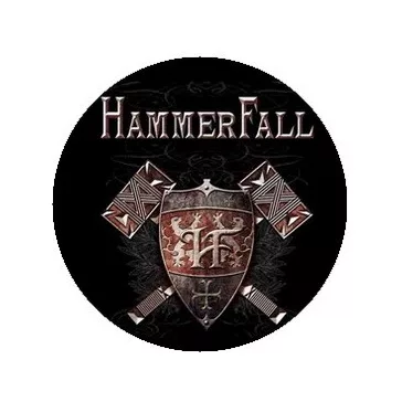 HAMMERFALL: Steel Meets (jelvény, 2,5 cm)